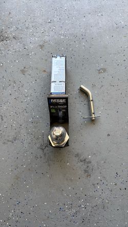Blocking tow hitch 3 1/4 inch drop Blocking tow hitch 3 1/4 inch drop