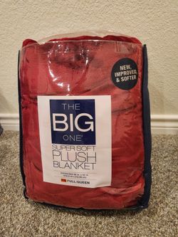 Super Soft Plush Blanket Full Queen Size