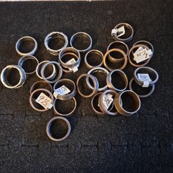 Coin Rings/Sterling  Rings/ Gold Coin Bezels