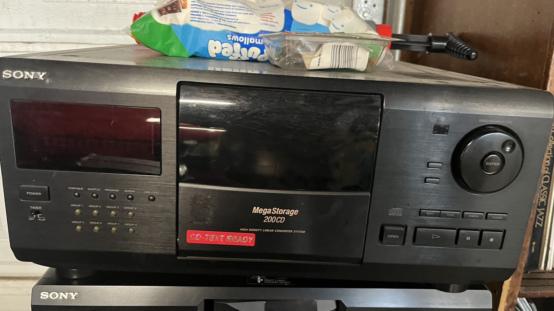 Sony 200 CD Player