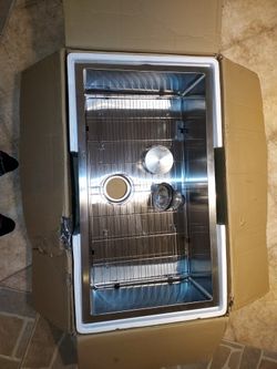 Oxwiser  Hand Made Stainlesssteel. Sink 