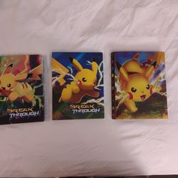 3 Portfolio's Pokemon Cards 