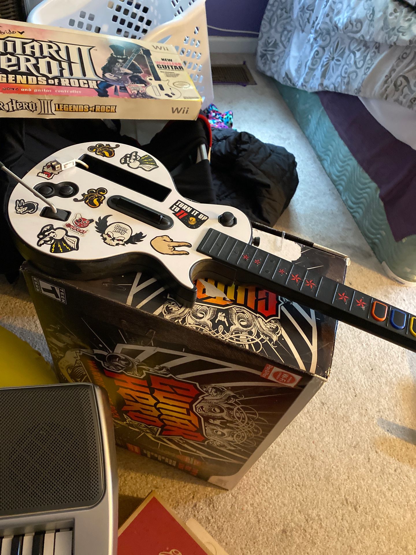 Free Wii Guitar Hero Set Rock bnd