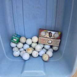 golf balls