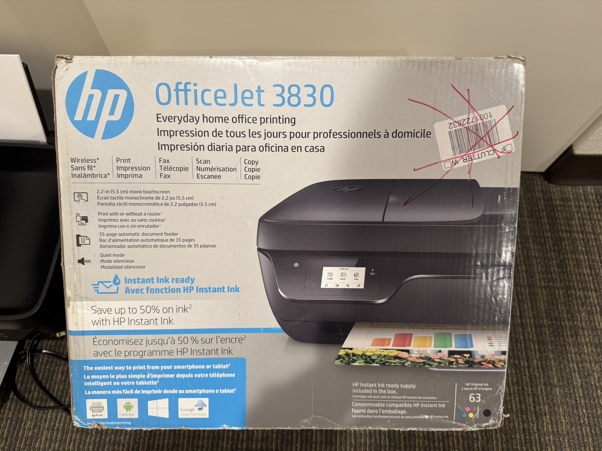 OfficeJet 3830 Printer 