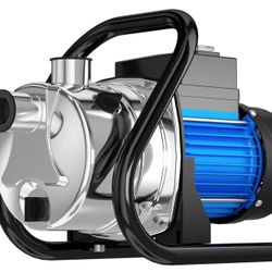 Water Transfer Pump 1.6HP Electric Garden Booster Pump: Your Go-To for Strong, Reliable Water Flow!