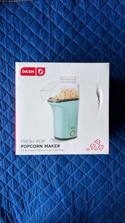 Blue Portable Popcorn Maker (New)