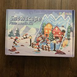 Yinsun 9500pcs Fuse Beads Kit 5mm Snowscape 3D Set Christmas Gift for Kids In...