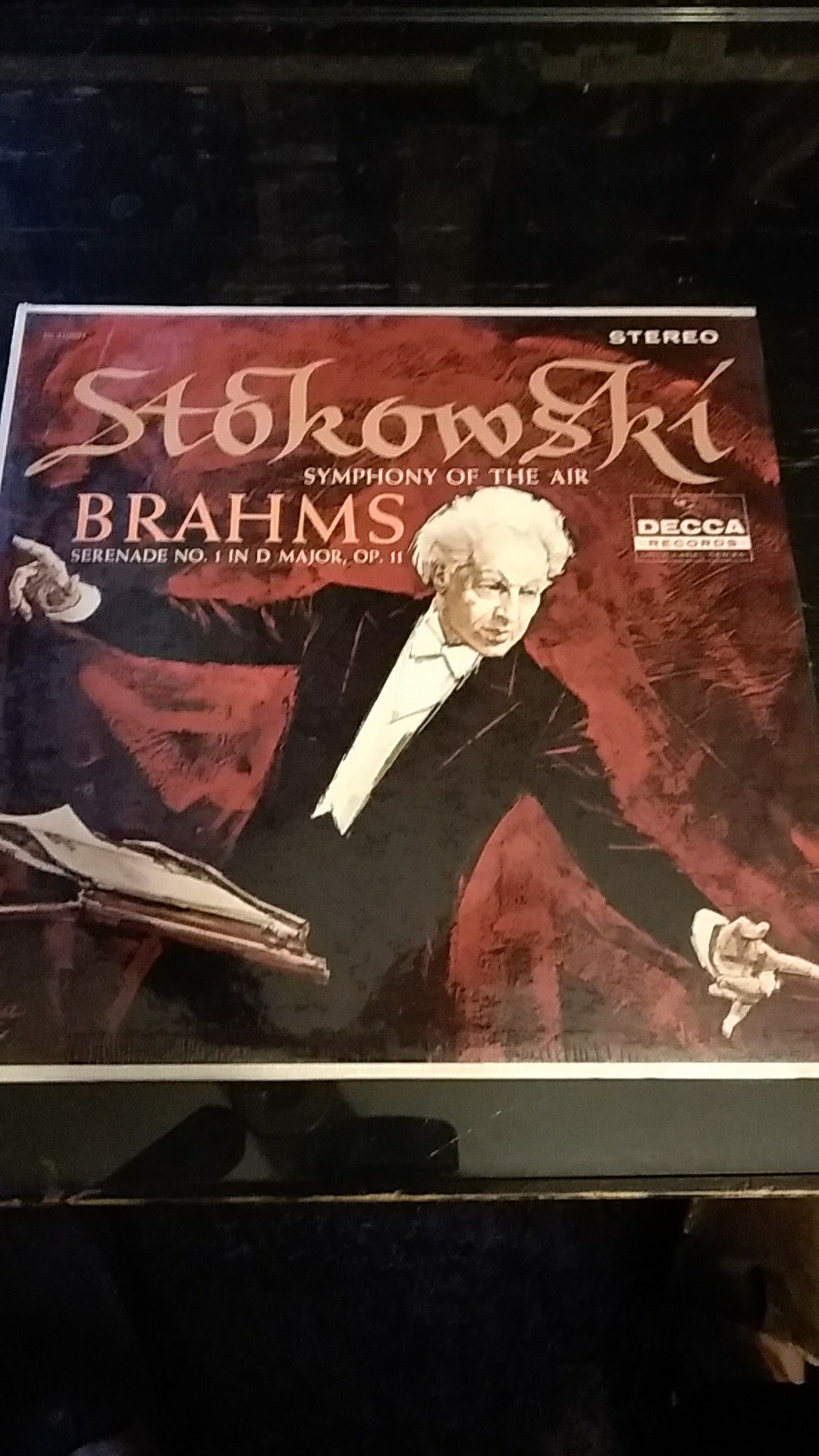 Brahms serenade No. 1 in D major, Op. 11 Stokowski vinyl album