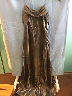 SLIVER/ GRAY DRESS SIZE 2X $15,00