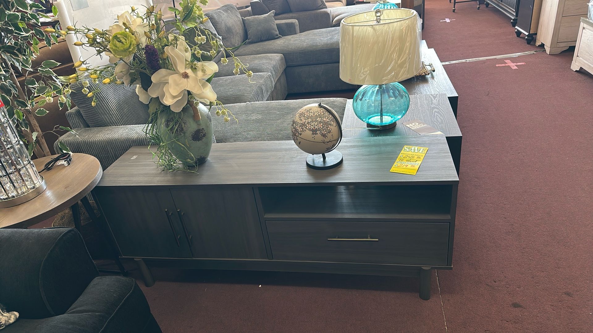 Gray Tv Stand