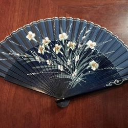 Beautiful Hand-Painted Hand Folding Fan