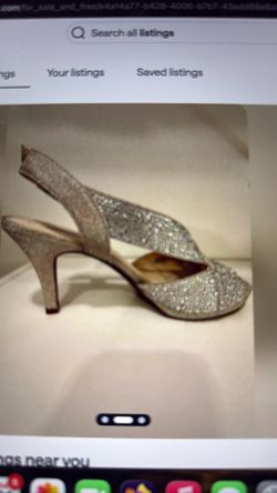 Prom/Wedding Dress Shoes 7 1/2
