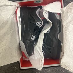 Bred 4s worn 3  times