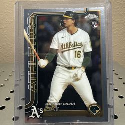 2025 Topps Chrome Update Series - Rookie Debut Nick Kurtz #USC180 (RC)