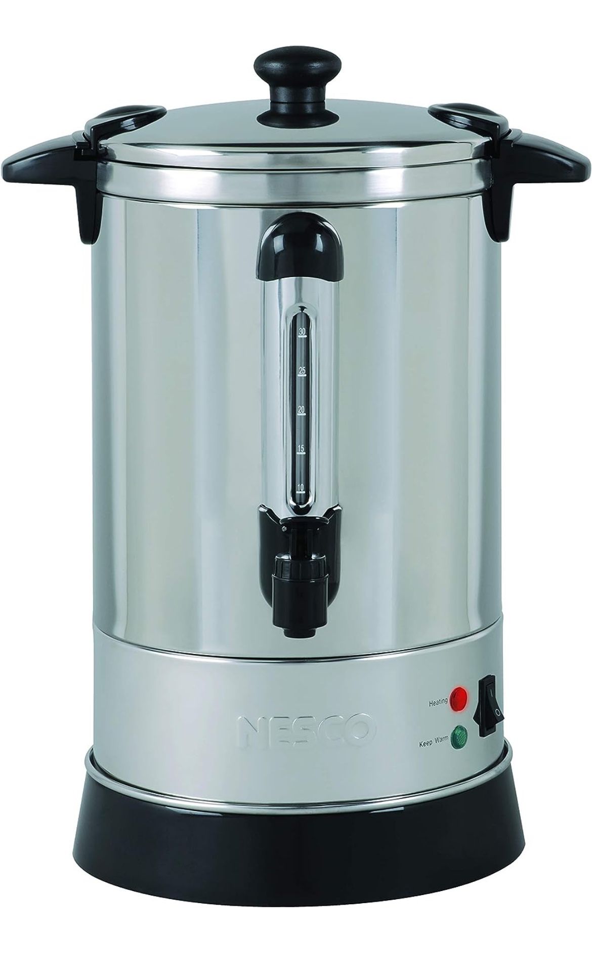 Nesco Professional Coffee Urn, 30 Cups, Stainless Steel