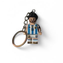 Messi Lego Keychain