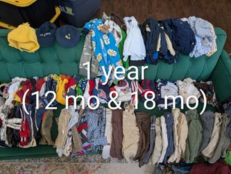 Baby boys clothes:  80+ pieces