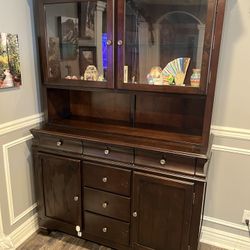 Dining Storage Buffet And Hutch