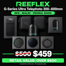 REEFLEX Ultra Telephoto 300–600mm Kit for iPhone 17 Pro Max — 7 Items