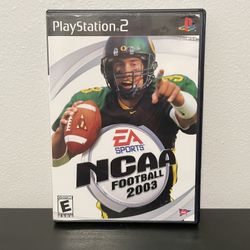 NCAA Football 2003  Sony PS2  PlayStation 2 Video Game Oregon Ducks EA Sports 03