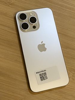 iPhone 15 Pro Max Fully Unlocked 