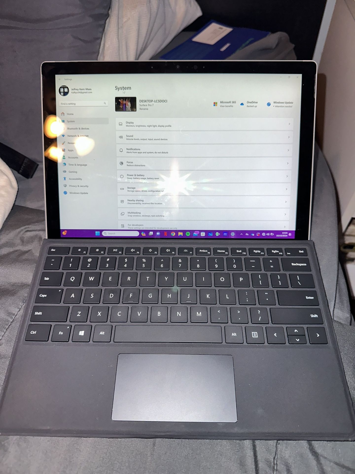 Microsoft surface Pro 7