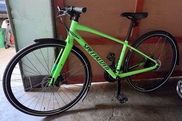 Specialized Hybrid Bike Neon Green