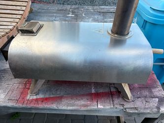 BIG HORN WOOD-PELLET PIZZA OVEN WITH PIZZA STONE