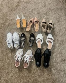 $160 for everything , Brand New Name Brand Women Shoes Lot Size 7.5 And 8 , Details In The Photo Gallery Pickup Gaithersburg Md20877