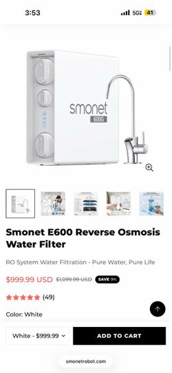 Smonet water filter