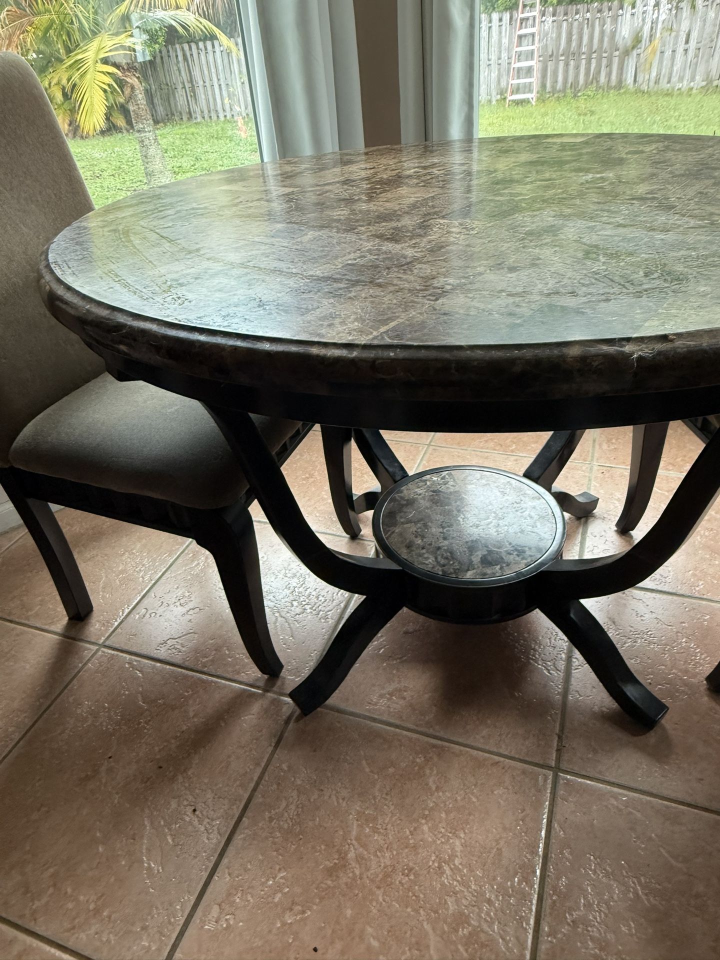 Dining Room Table And Four Chairs