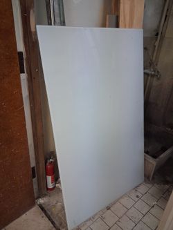 White tempered glass