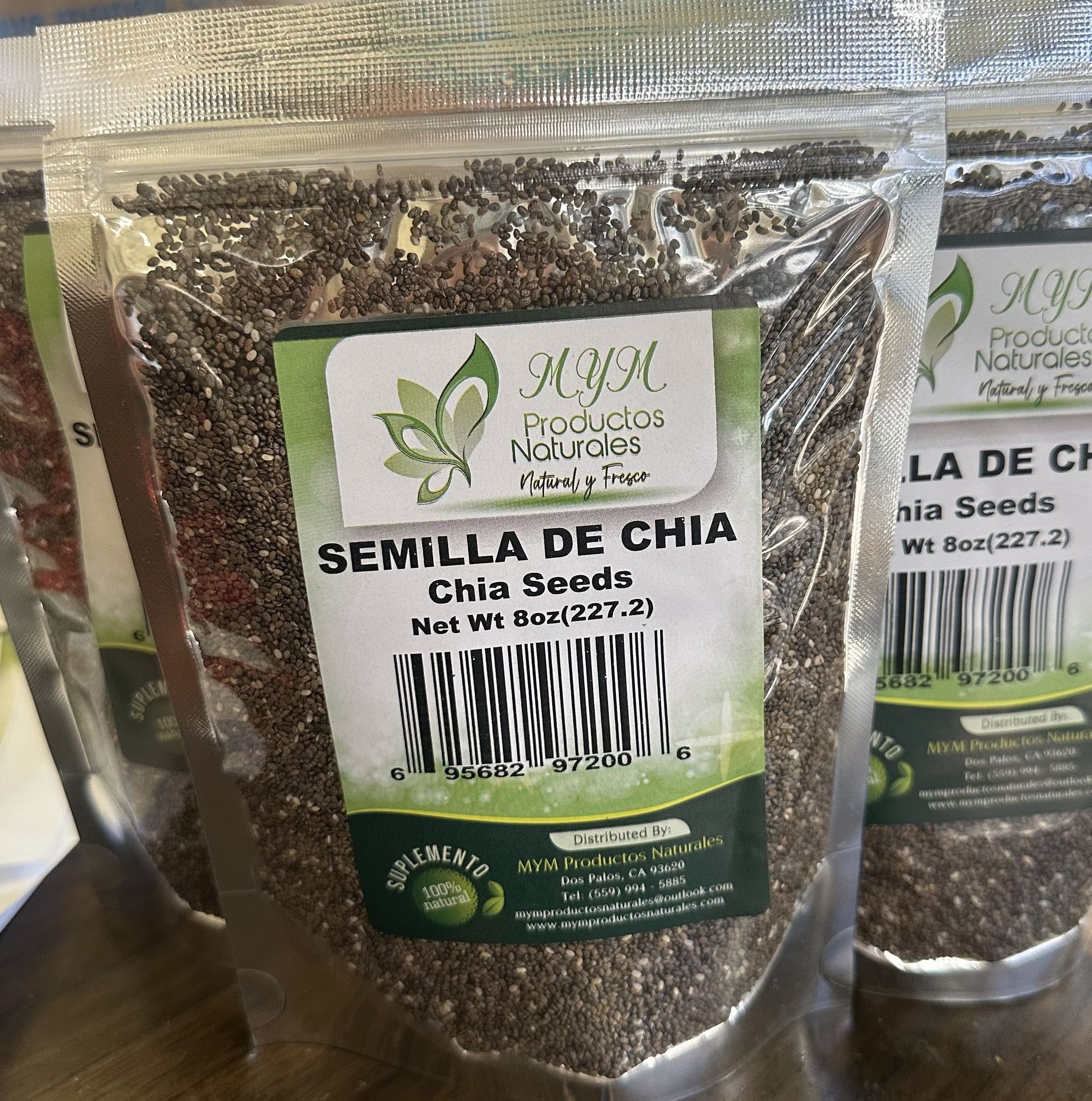 Semilla De Chia 8 Oz.