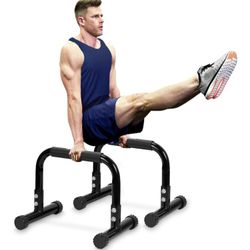 Push Up Bar, 12 Inch High Non-Slip Parallettes