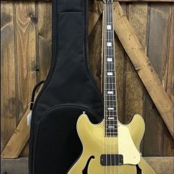 Schecter Research Corsair Gold 4 String Bass Guitar *3374