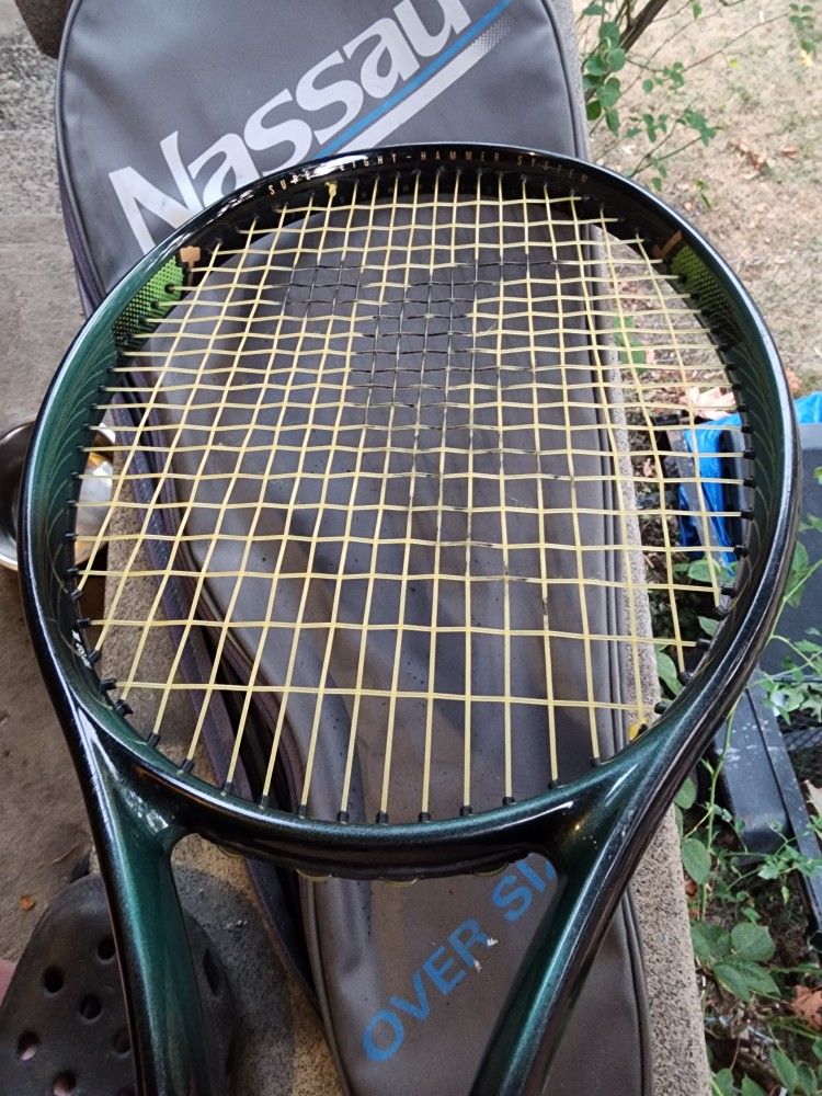 Nassau O-hammer Over Size Tennis Racket