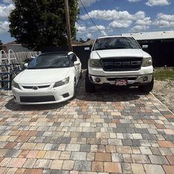 2012 scion tC sport coupe- ford 150 truck pick up 2007