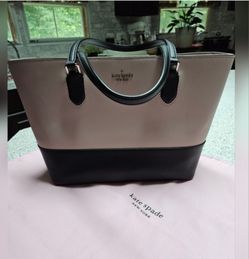 Like New KATE SPADE PINK and BLACK TOTE 