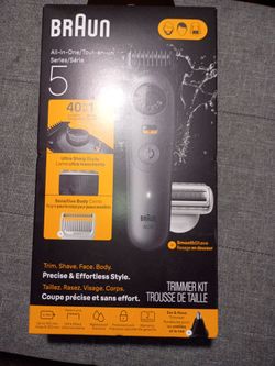 Braun Series 5 All-in-One Beard & Body Grooming Kit for Men, Cordless