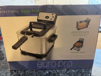 Electronic deep fryer