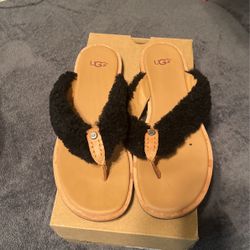 Uggs Black Sandals