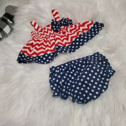 4th Of July Baby Outfit