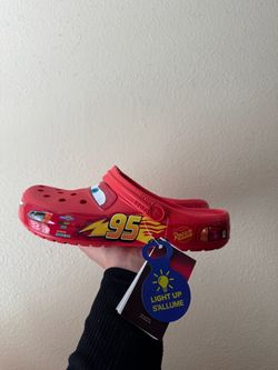 Crocs Disney Pixar Lightning McQueen Light-Up Clog