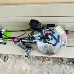 12” Miter Saw & Aluminum Stand 