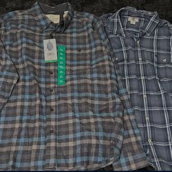 Weatherproof-Timberland Bottom Up Shirts 
