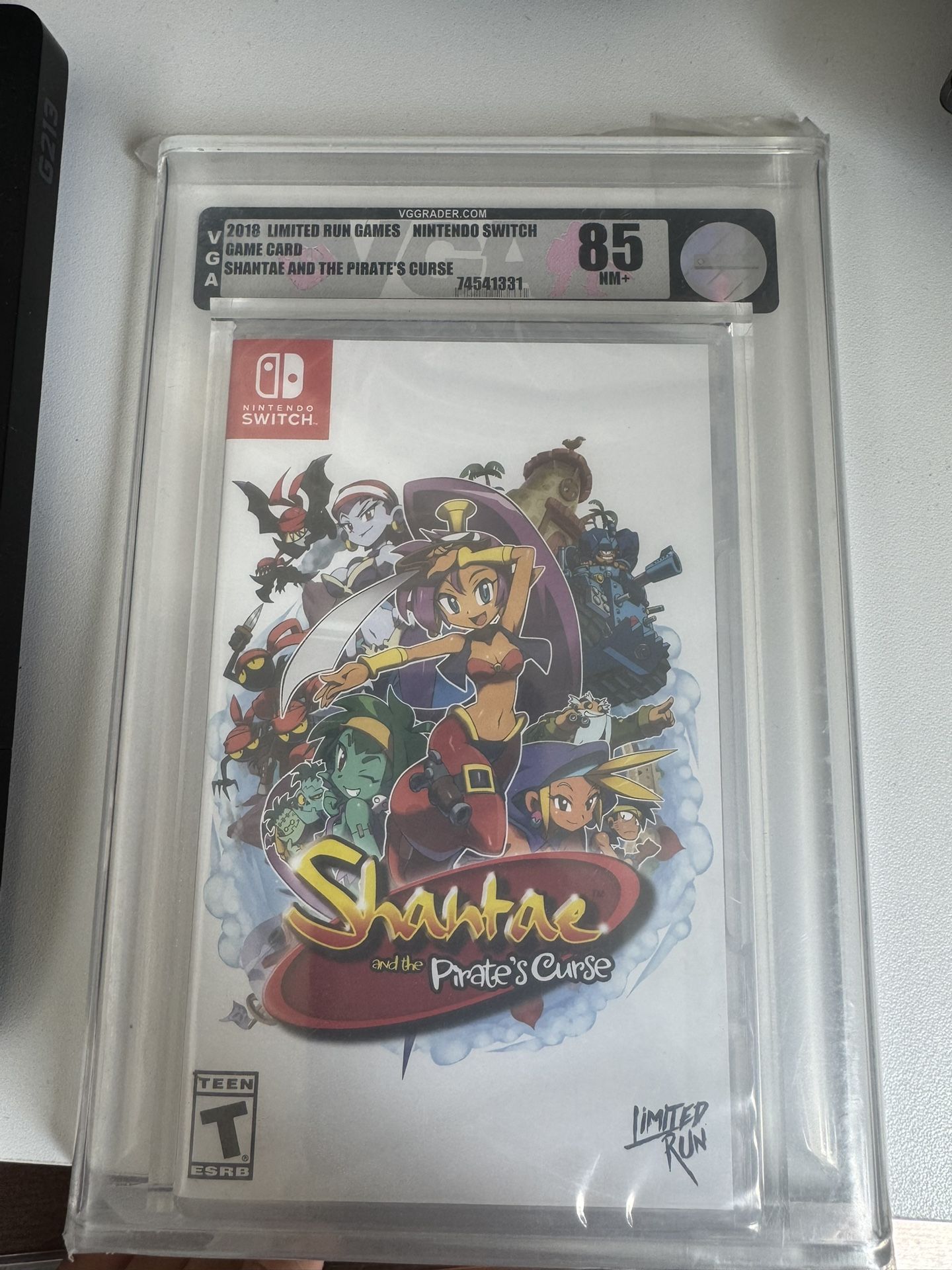 Shantae and the Pirate's Curse Nintendo Switch Sealed VGA Graded 85