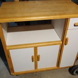 KITCHEN CABINET ON WHEELS 