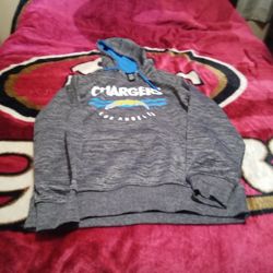 NFL Team Apparel Los Angeles Chargers Hoodie Size XL 