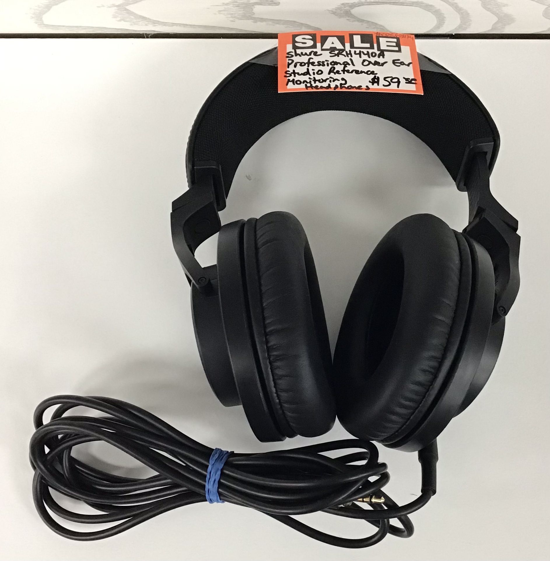 Shure SRH440A Professional Over Ear Studio Reference Monitoring Head Phones 